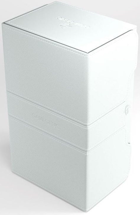 Gamegenic Stronghold Holds 200 Sleeves Convertible Deck Box White