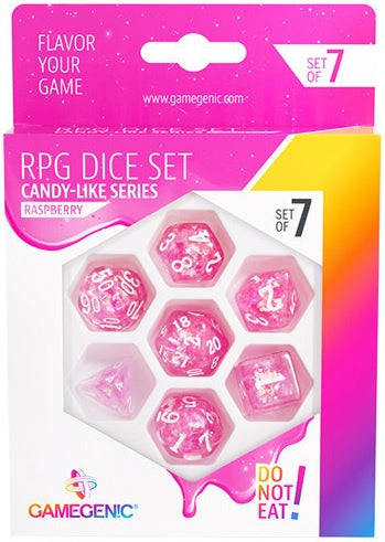 Gamegenic Candy-like Series - Rasberry - RPG Dice Set (7pcs)