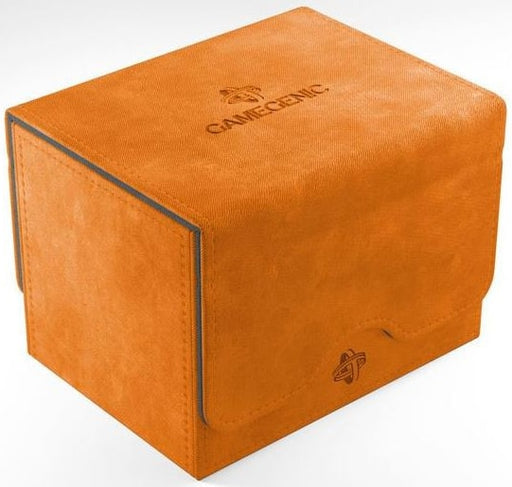 Gamegenic Sidekick Holds 100 Sleeves Convertible Deck Box Orange