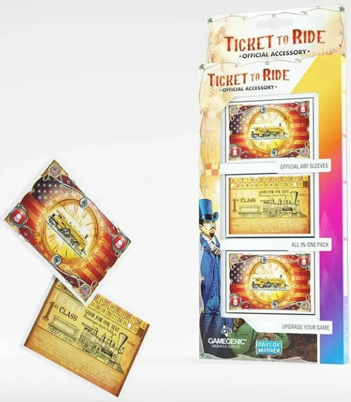Gamegenic Ticket to Ride Art Sleeves