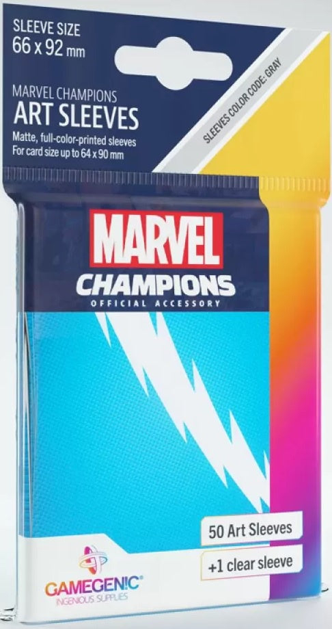 Gamegenic Marvel Champions Art Sleeves Quicksilver