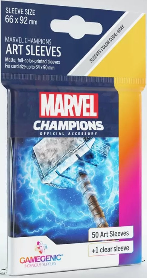 Gamegenic Marvel Champions Art Sleeves Thor