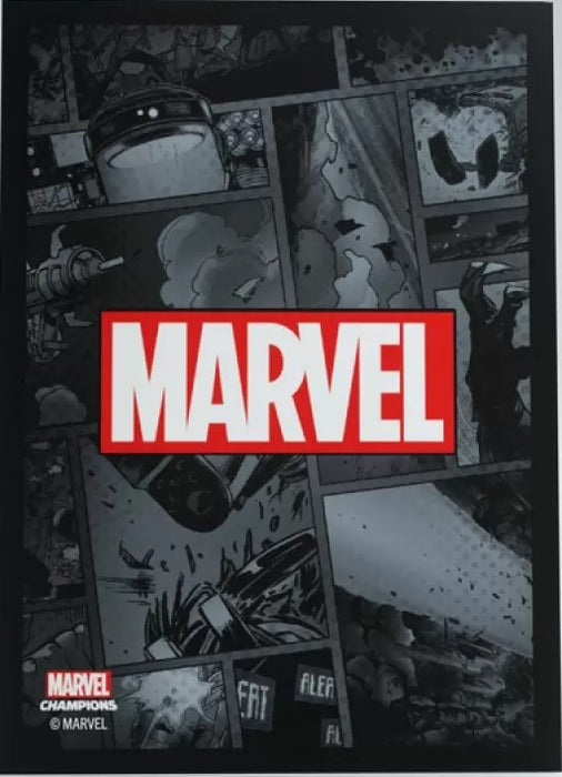 Gamegenic Marvel Champions Art Sleeves Marvel Black Gamegenic Marvel Champions Art Sleeves Marvel Black