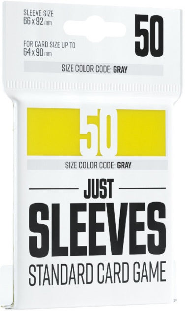 Gamegenic Just Sleeves Standard Card Game Yellow Gamegenic Just Sleeves Standard Card Game Yellow