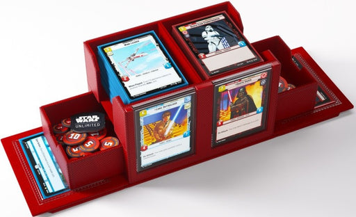 Gamegenic Star Wars Unlimited Double Deck Pod Red