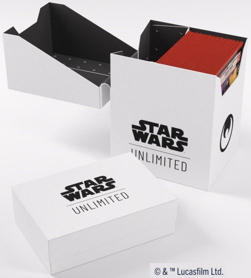 Gamegenic Star Wars Unlimited Soft Crate White / Black
