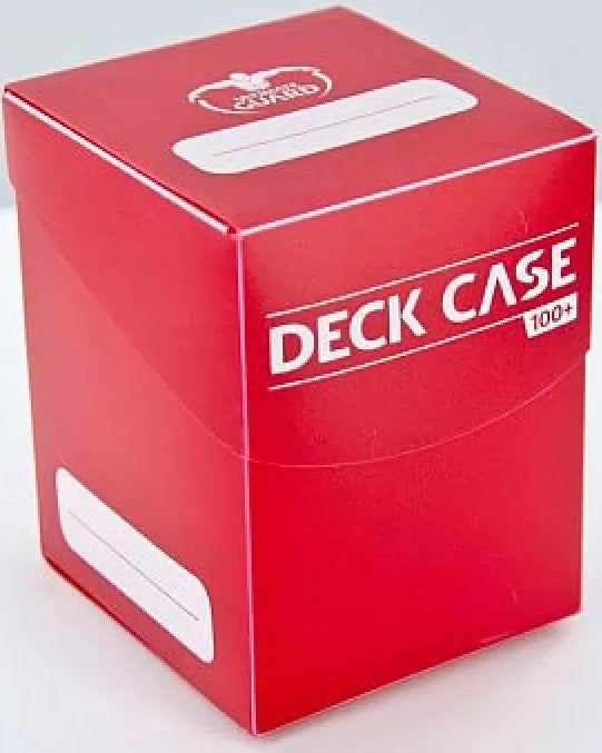 Ultimate Guard Deck Case 100+ Standard Size Red Deck Box