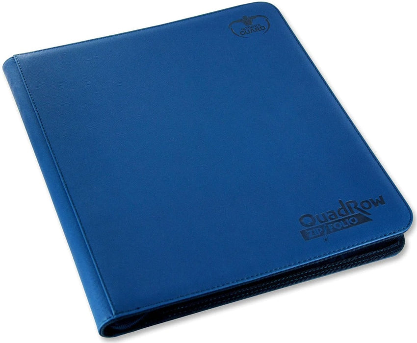 Ultimate Guard 12-Pocket QuadRow ZipFolio XenoSkin Dark Blue Folder