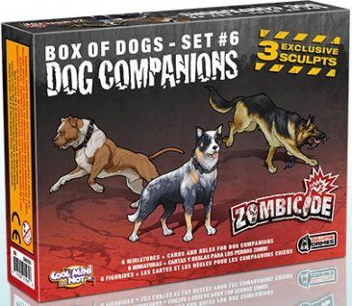 Zombicide: Box of Dogs Set 6 Dog Companions
