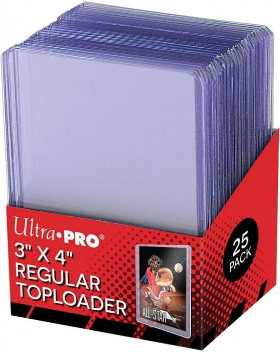 Ultra Pro Clear Regular Toploader 25ct