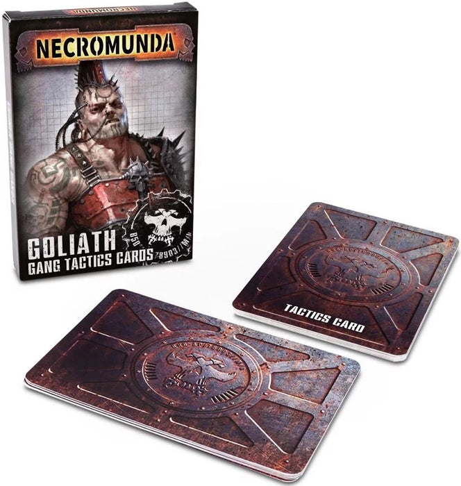 Necromunda Goliath Gang Tactics Cards (First Edition)
