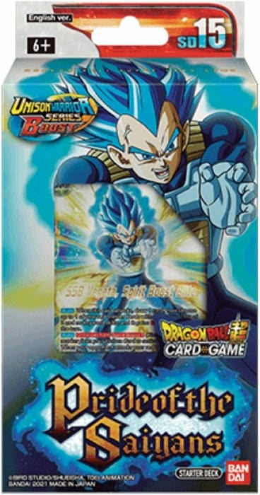 Dragon Ball Super Card Game Unison Warrior Pride of the Saiyans Starter Deck SD15