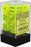 D6 Dice Vortex 16mm Bright Electric/Yellowgreen CHX27622