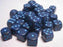 Dice Speckled 12mm D6 Cobalt (36) CHX25907