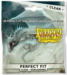 Dragon Shield 100 Count Perfect Fit Clear Sideloading