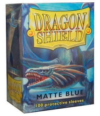 Dragon Shield 100 Count Standard Matte Sleeve: BLUE
