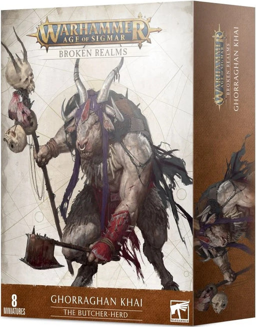 Warhammer Age of Sigmar Broken Realms Ghorraghan Khai The Butcher-herd