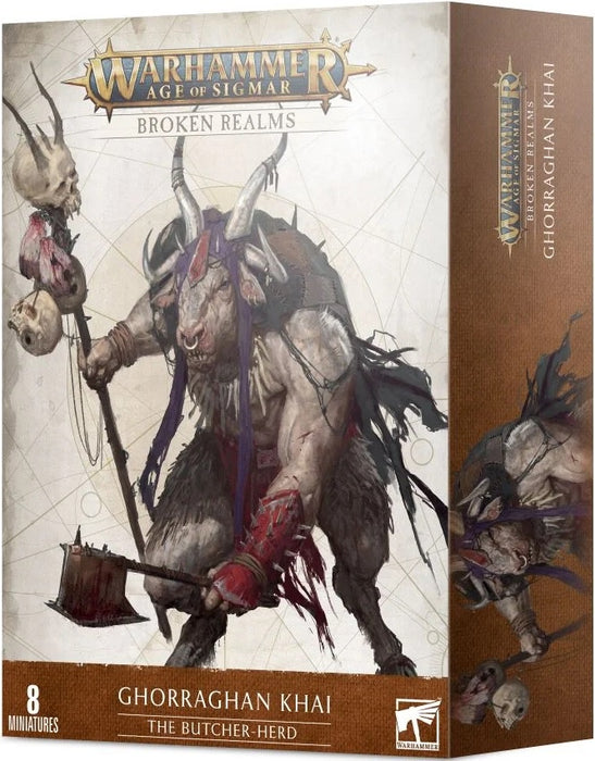 Warhammer Age of Sigmar Broken Realms Ghorraghan Khai The Butcher-herd