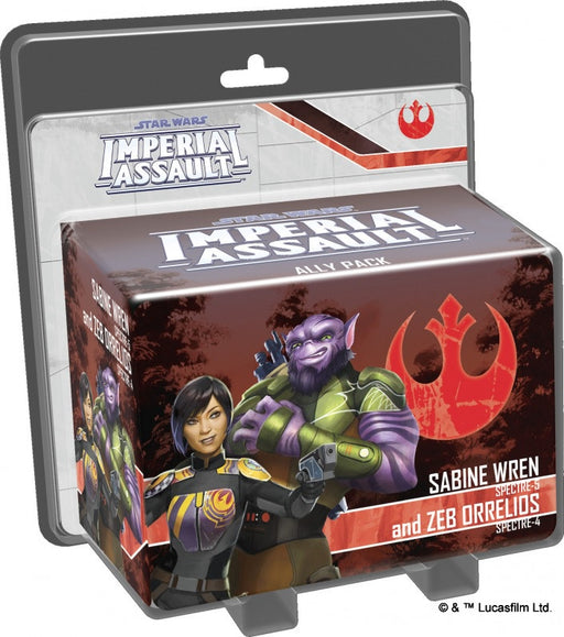 Star Wars: Imperial Assault Sabine Wren & Zeb Orrelios Ally Pack