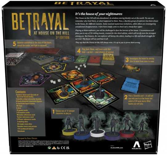 Betrayal at House on the Hill Third Edition