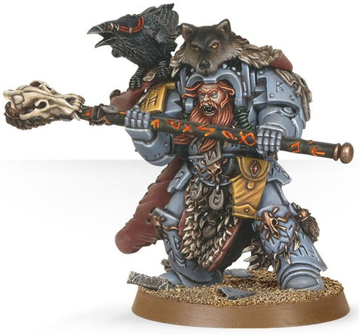 Warhammer 40,000 Space Wolves Njal Stormcaller in Terminator Armour