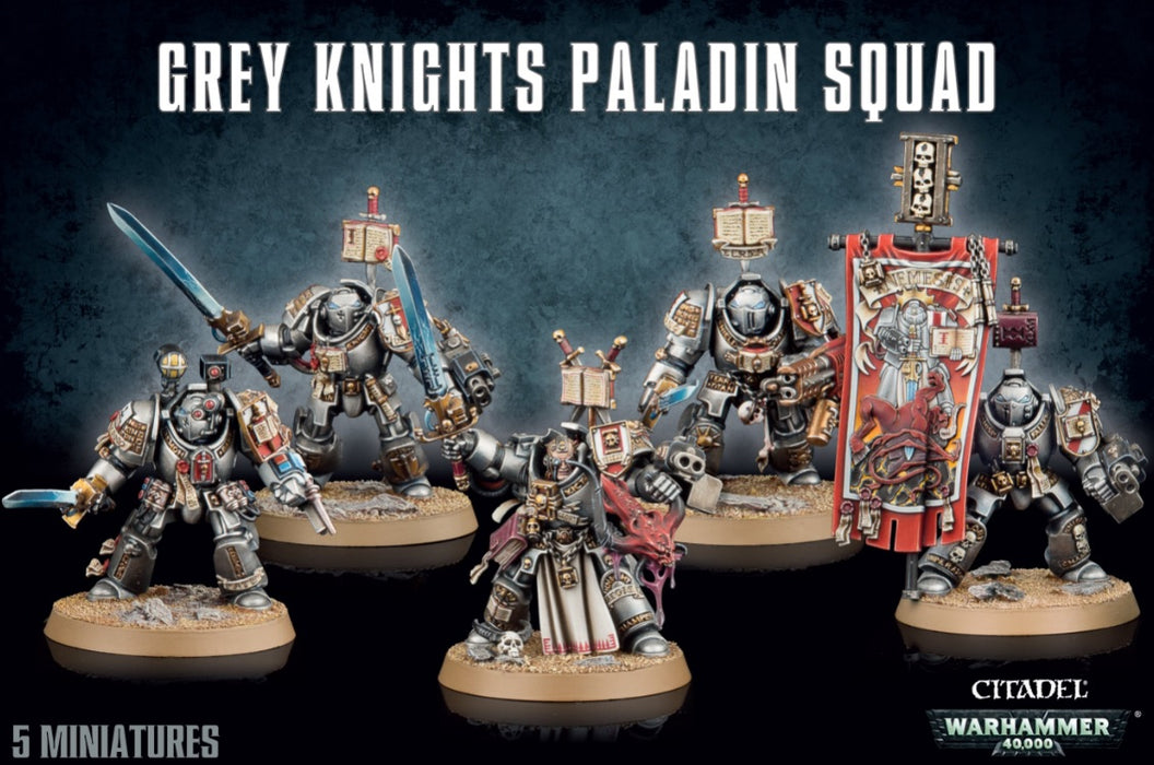 Warhammer 40K Grey Knights: Grey Knights Paladins / Brotherhood Terminator Squad 57-09