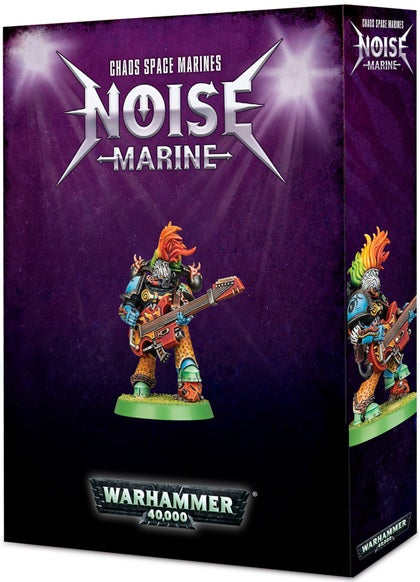 Warhammer 40K Chaos Marines: Chaos Space Marines Noise Marine