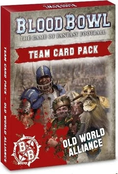 Blood Bowl Old World Alliance Team Card Pack 200-87 OLD VERSION ON SALE