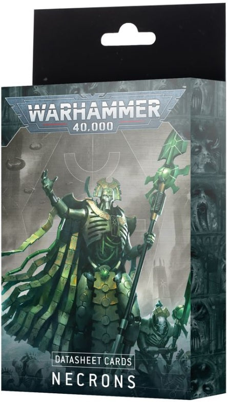 Warhammer 40K Datasheet Cards Necrons