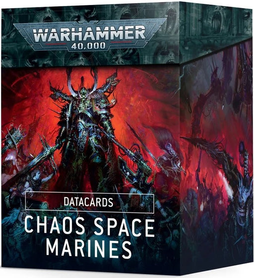 Warhammer 40K Chaos Marines Datacards ON SALE