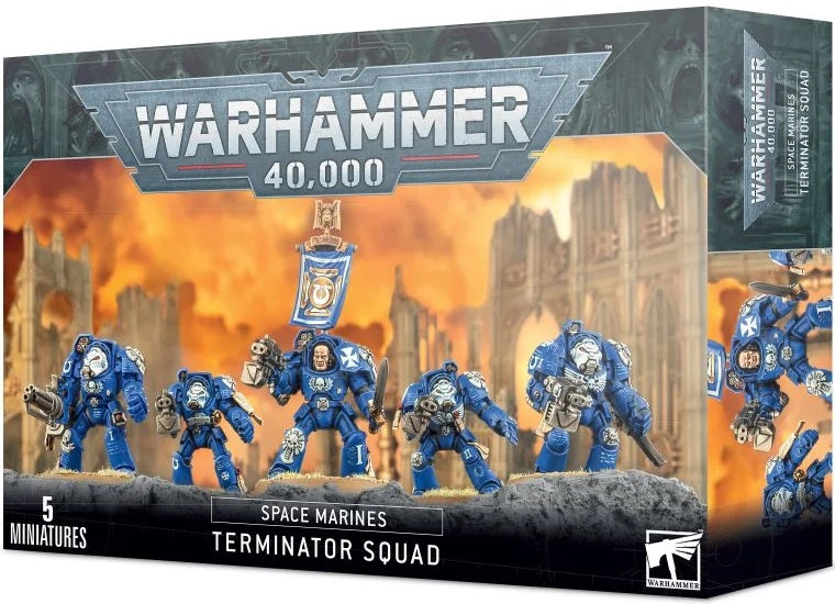 Warhammer 40K Space Marines Space Marine Terminator Squad (5 models) 48-10