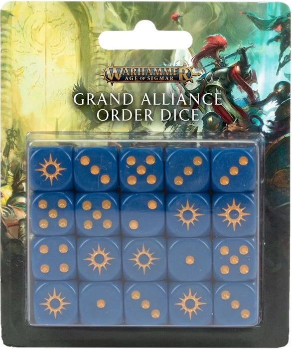 Warhammer Age of Sigmar Grand Alliance Order Dice