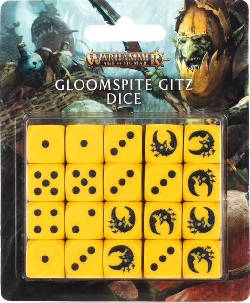 Warhammer Age Of Sigmar Gloomspite Gitz Dice Set