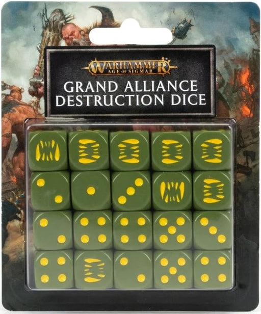 Warhammer Age of Sigmar Grand Alliance Destruction Dice