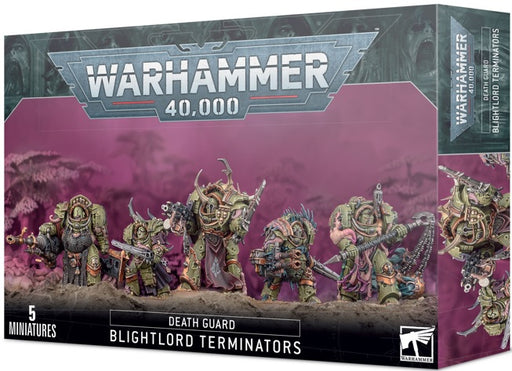 Warhammer 40K Death Guard Chaos Marines Blightlord Terminators 43-51