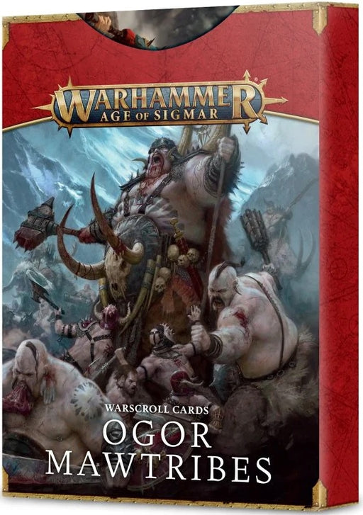 Warhammer Age of Sigmar Ogor Mawtribes Warscroll Cards ON SALE