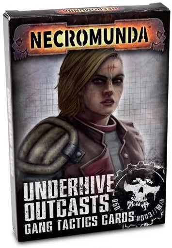 Necromunda Underhive Outcasts Gang Tactics Cards