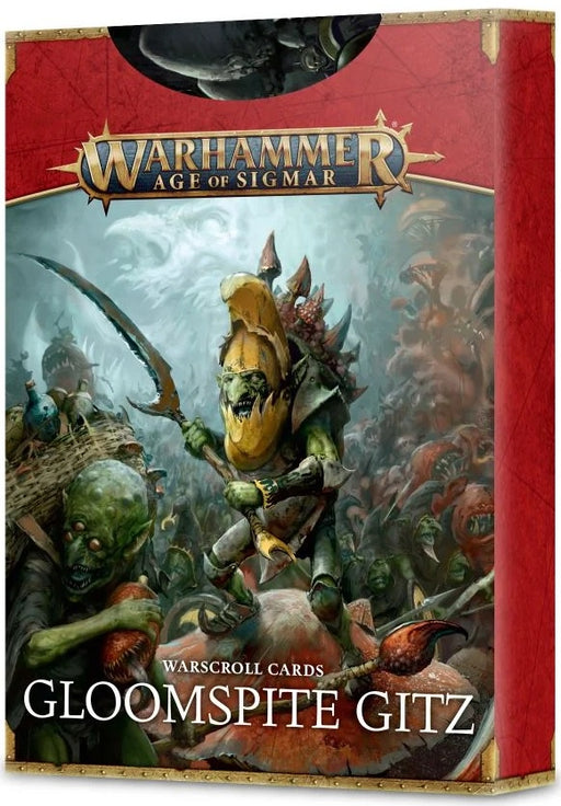 Warhammer Age Of Sigmar Warscroll Cards Gloomspite Gitz ON SALE