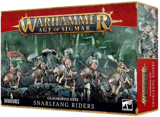 Warhammer Age Of Sigmar Gloomspite Gitz Snarlfang Riders 89-76