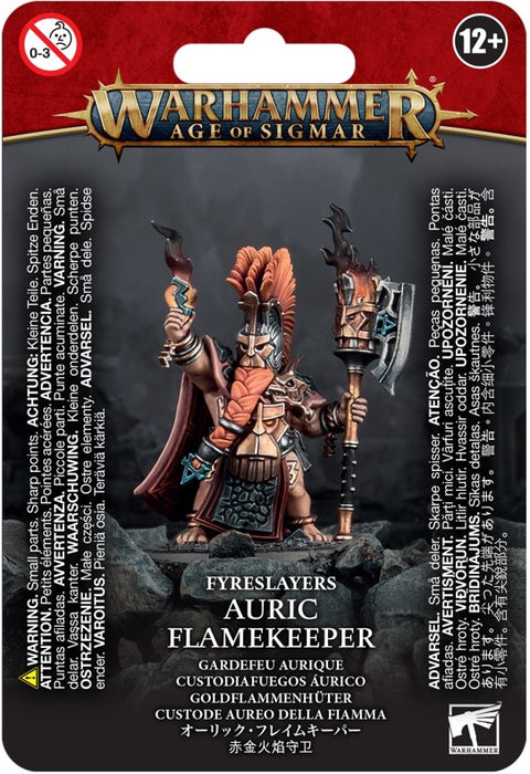 Warhammer Age Of Sigmar Fyreslayers Auric Flamekeeper