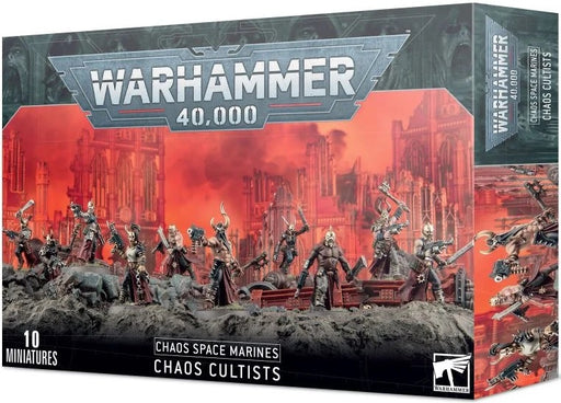 Warhammer 40K Chaos Marines Chaos Cultists 43-88