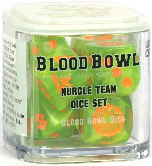 Blood Bowl Nurgle Team Dice Set