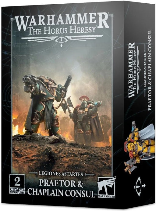 Warhammer The Horus Heresy Legion Cataphractii Praetor & Chaplain Consul