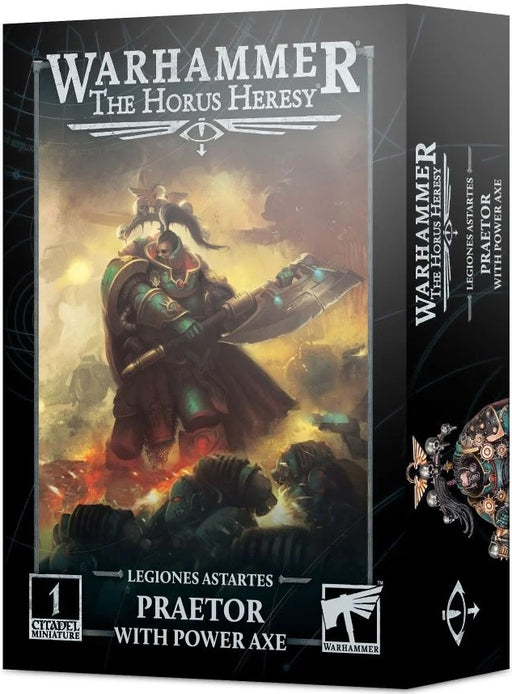 Warhammer The Horus Heresy Legion Praetor with Power Axe