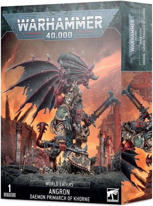 Warhammer 40K World Eaters Angron, Daemon Primarch of Khorne 43-28