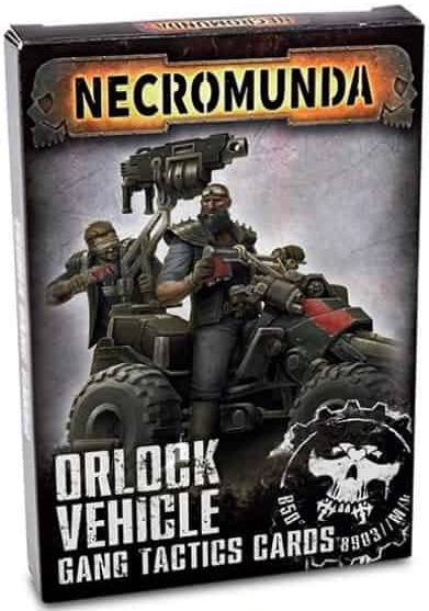 Necromunda Orlock Vehicle Gang Tactics Cards