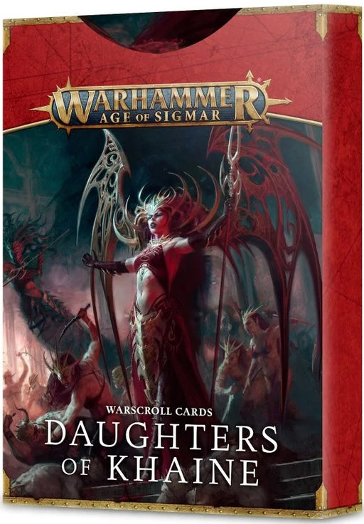 Age of Sigmar Warscroll Cards Daughters of Khaine