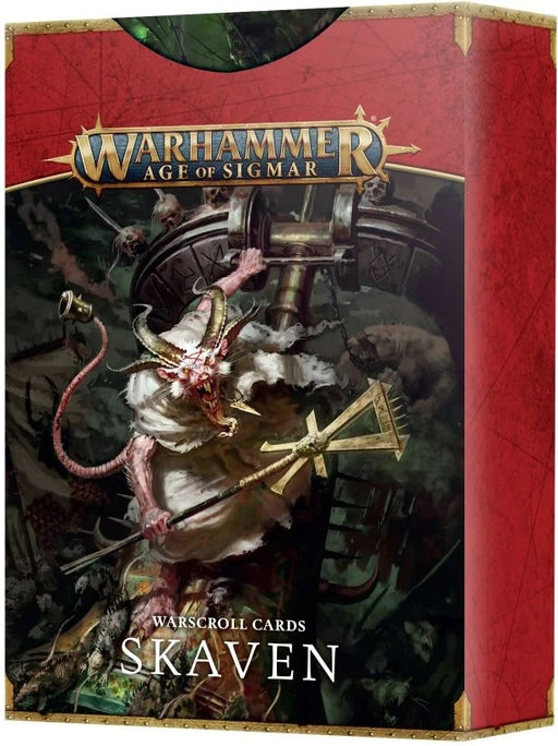 Warhammer Age Of Sigmar Warscroll Cards Skaven 2022