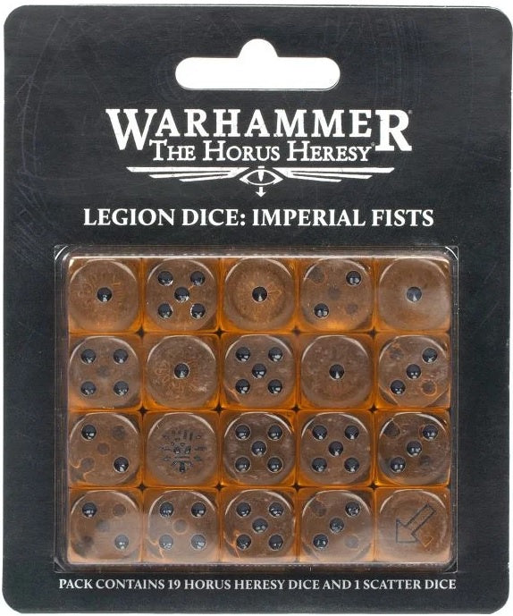 Warhammer The Horus Heresy Legion Dice Imperial Fists