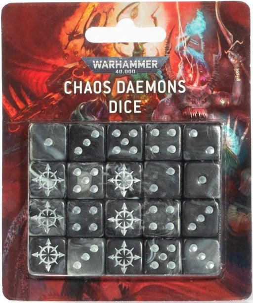 Warhammer 40K Chaos Daemons: Chaos Daemons Dice Set